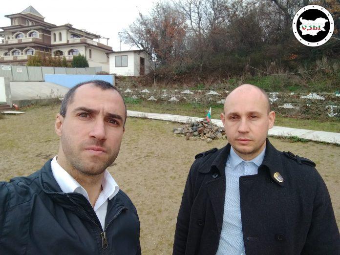 На плаж в Росенец през януари