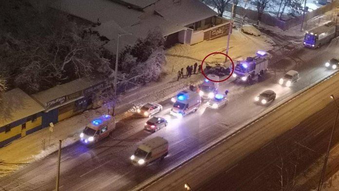 Тежка катастрофа край София