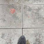 Тротоарът на булевард "Демокрация" в Бургас