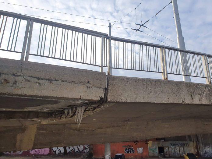 Бетонен мост в Пловдив