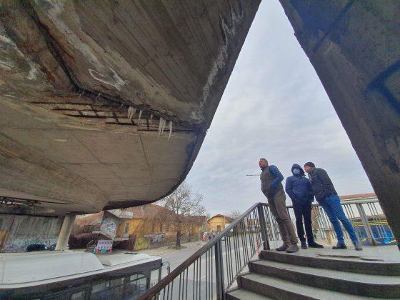 Бетонен мост в Пловдив