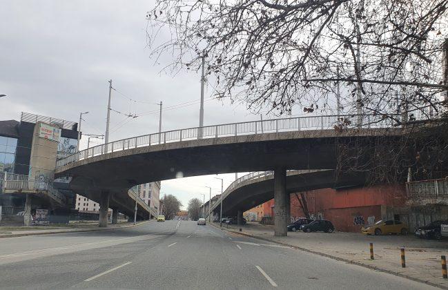 Бетонен мост в Пловдив