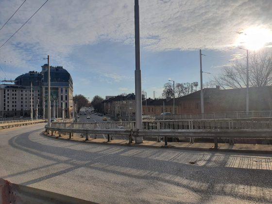 Бетонен мост в Пловдив