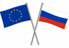 Флаговете на ЕС и Русия