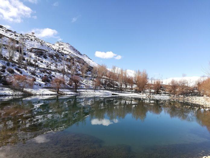 Езеро в Хималаите.