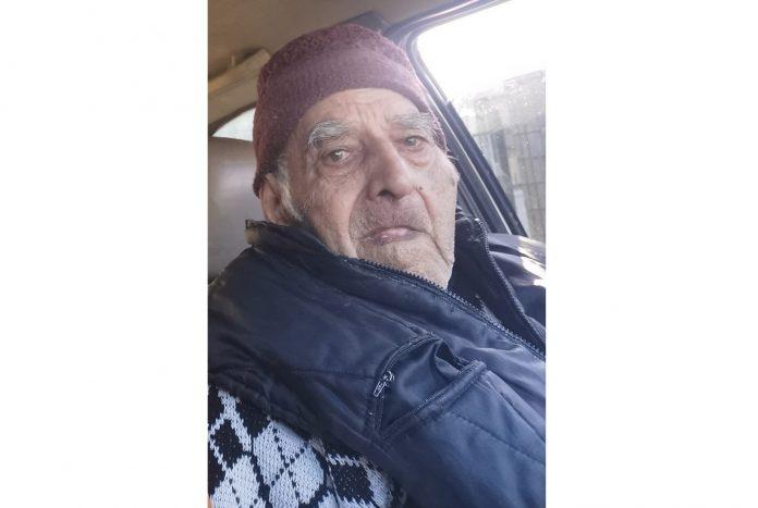 Намерен е възрастен мъж