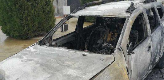 Опожарен автомобил