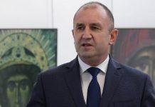 Bulgarian president Rumen Radev.