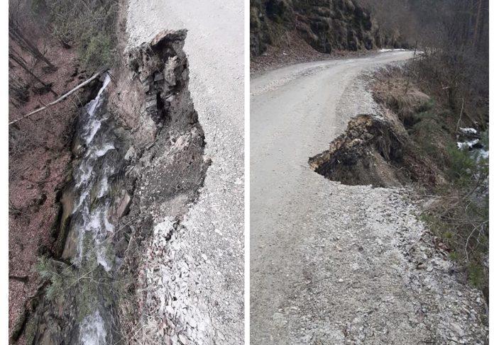 Пропадане на пътя край родопски села