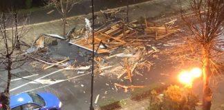 Щети от бурята в Несебър