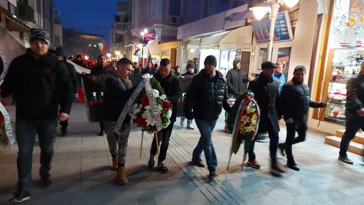 Факелно шествие в Бургас