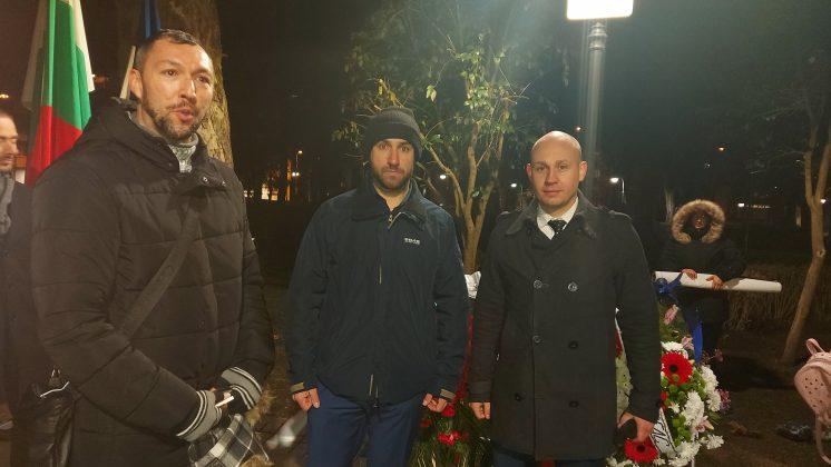 Факелно шествие в Бургас