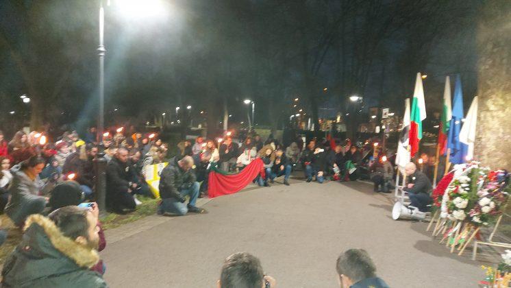 Факелно шествие в Бургас