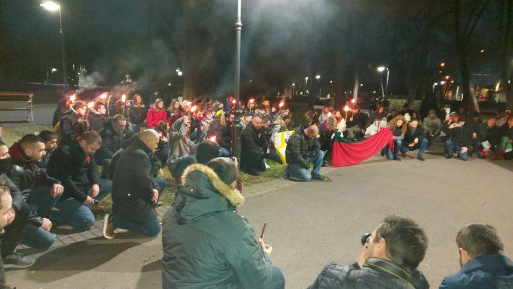 Факелно шествие в Бургас