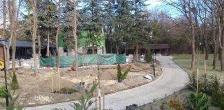 Строителство в Морската градина във Варна