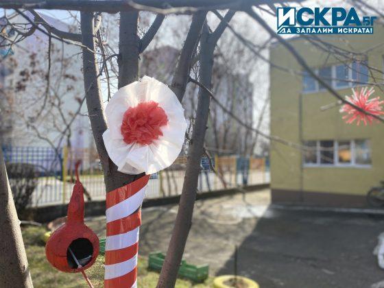 Украса в ДГ "Звънче" в Бургас