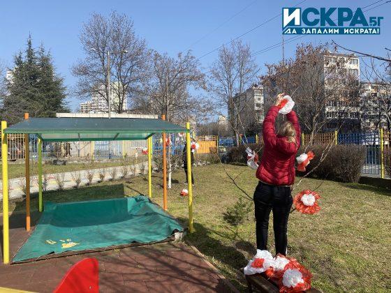 Украса в ДГ "Звънче" в Бургас