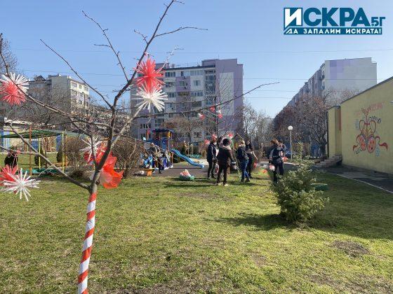 Украса в ДГ "Звънче" в Бургас