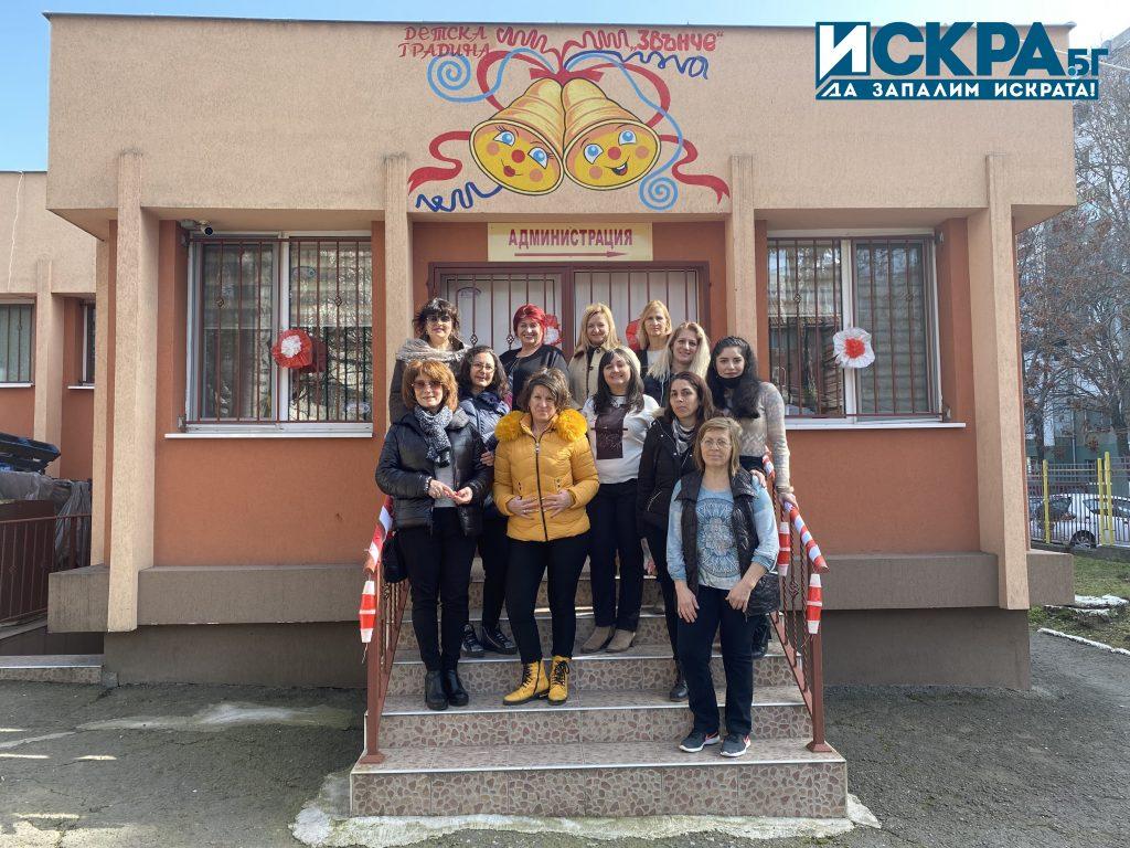 Украса в ДГ "Звънче" в Бургас