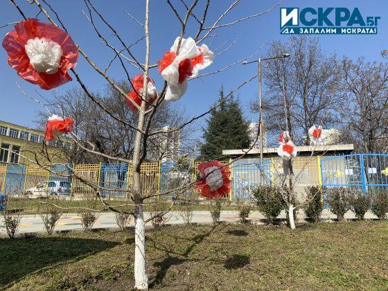 Украса в ДГ "Звънче" в Бургас