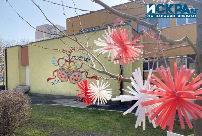 Украса в ДГ "Звънче" в Бургас