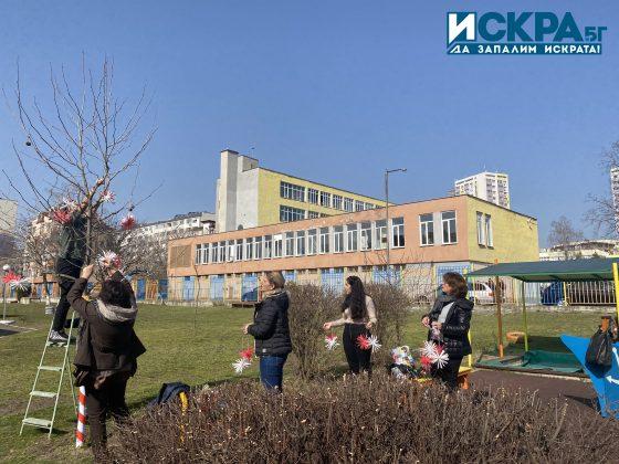 Украса в ДГ "Звънче" в Бургас