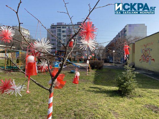 Украса в ДГ "Звънче" в Бургас
