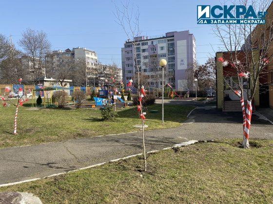 Украса в ДГ "Звънче" в Бургас