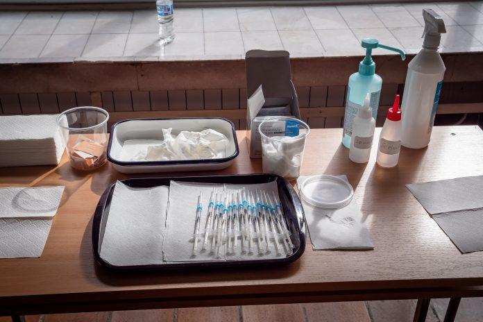 Ваксиниране на служители на МВР