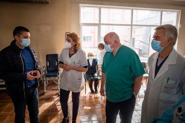 Ваксиниране на служители на МВР