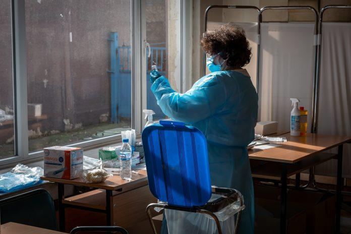 Ваксиниране на служители на МВР