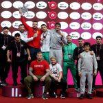 Класификациите от турнира по борба