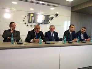 Любен Дилов-син, Бойко Борисов - министър-председател, Румен Христов, доц. Драгомир Стефанов, д-р Даниел Парушев