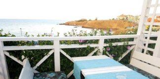 Тераса с изглед към морето