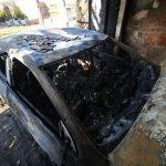 Изгорелият автомобил на Христо Гешов