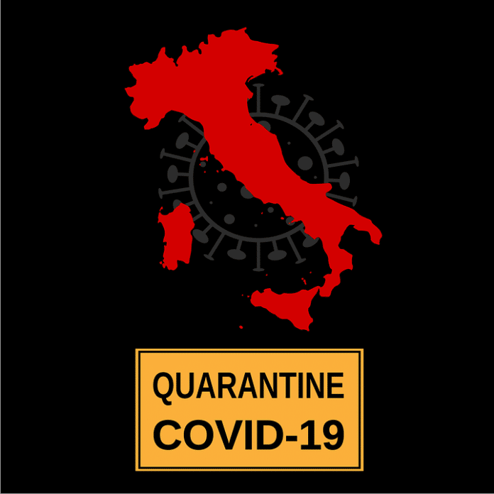 Италия, коронавирус