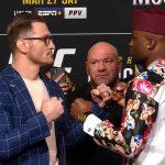 Стипе Миочич и Франсис Нгану преди "UFC 260"