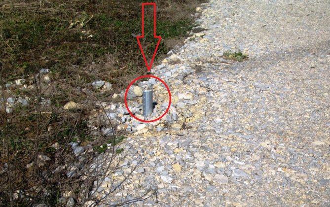 Откраднат знак