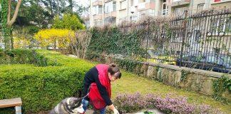 Преклонение върху гроба на Чудомир в Казанлък