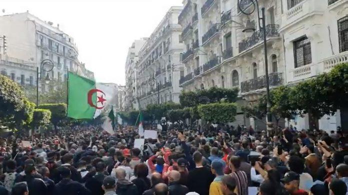 Протест в Алжир