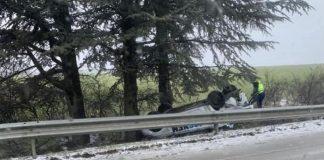 Самокатастрофирал автомобил