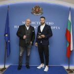 Спортният министър награди джудиста Борис Георгиев