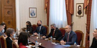 Среща на президента с представители на ОССЕ