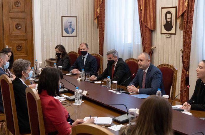 Среща на президента с представители на ОССЕ