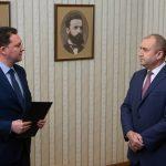 Даниел Митов и президентът Румен Радев