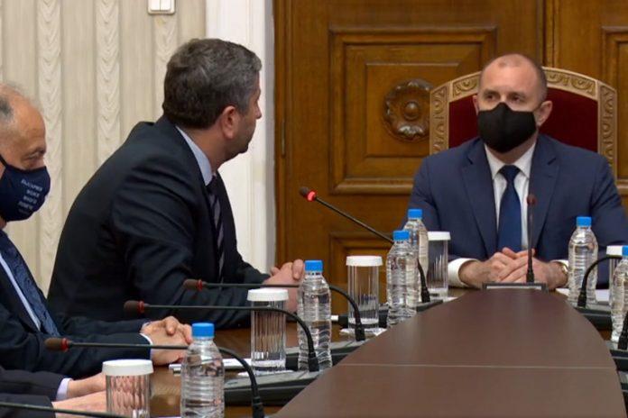 Консултации на президента с Демократична България