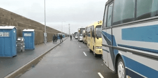 Автобуси на Морска гара