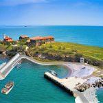 Кран край остров Света Анастасия