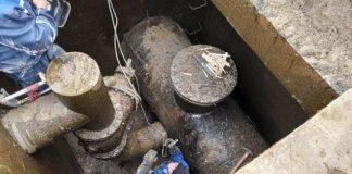 Ремонт на водопровод