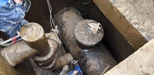 Ремонт на водопровод